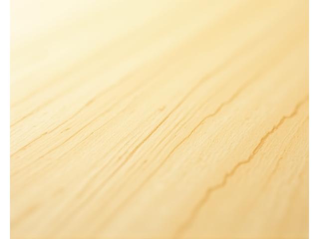 ヒノキ材のクローズアップ